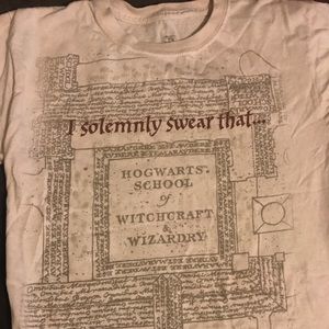 Harry Potter sunlight reactive t shirt